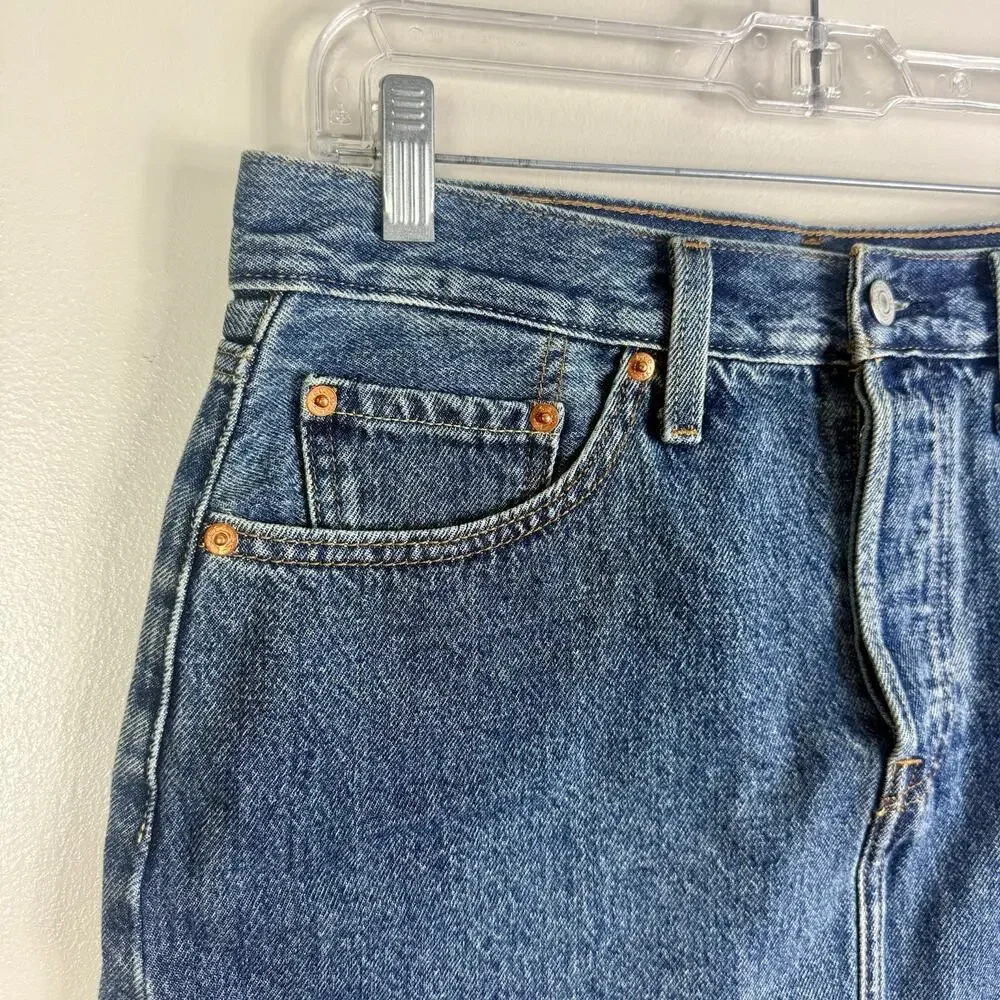 Levi's Icon Skirt Mini Skirt Size 29 - Picture 3 of 7